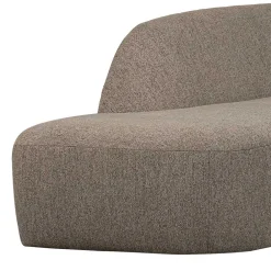 Wohnen Sofas<Ecksofa in Hellbraun Chenille Bezug - Acira