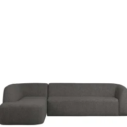 Wohnen Sofas<Ecksofa in Schwarzgrau Chenille - Barat