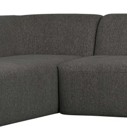 Wohnen Sofas<Ecksofa in Schwarzgrau Chenille - Barat