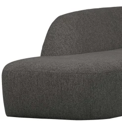 Wohnen Sofas<Ecksofa in Schwarzgrau Chenille - Barat