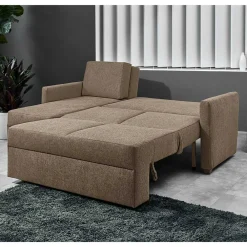Wohnen Betten|Sofas<Ecksofa mit Schlaffunktion in Taupe - Movito