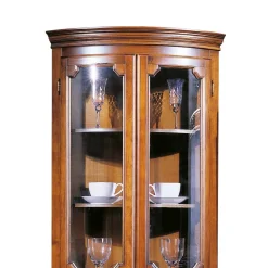 Wohnen Vitrinen<Eckvitrine in italienischem Design - Yawira