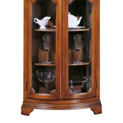 Wohnen Vitrinen<Eckvitrine in italienischem Design - Yawira