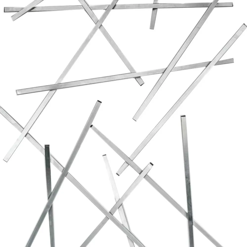Wohnen Garderoben<Edelstahl Garderobe mit zehn Haken - Shines