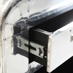 Wohnen Garderoben<Edle Design Flurmöbel in Silber - Pilot (sechsteilig)