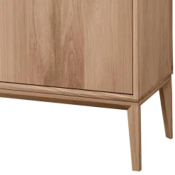 Wohnen Sideboards<Edles Sideboard aus Wildeiche Bianco geölt - Lamia