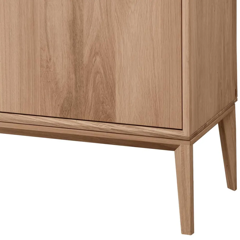 Wohnen Sideboards<Edles Sideboard aus Wildeiche Bianco geölt - Lamia