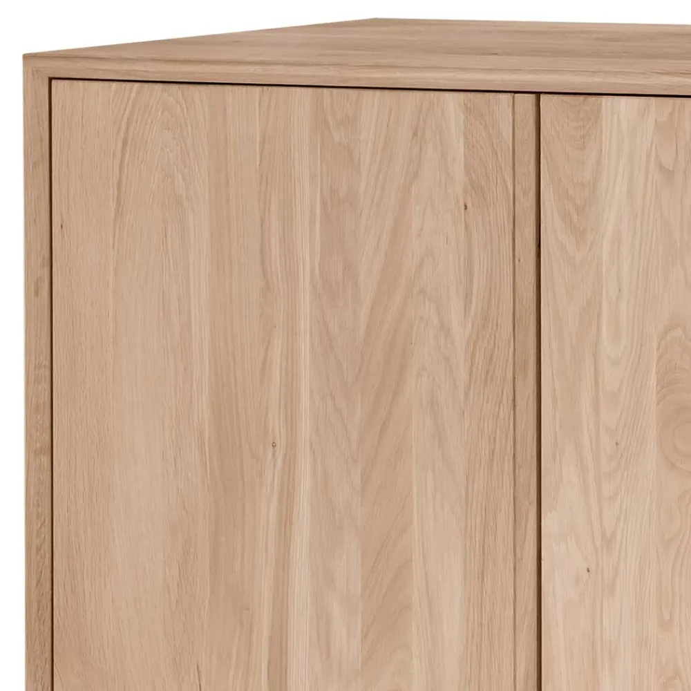 Wohnen Sideboards<Edles Sideboard aus Wildeiche Bianco geölt - Lamia