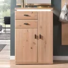 Wohnen Kommoden<Eiche Bianco Flur Kommode mit LED Beleuchtung - Arkadiuz