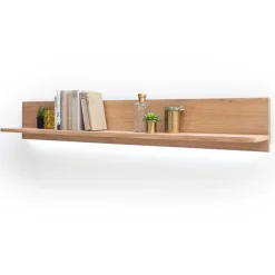 Wohnen Regale<Eiche Bianco Wandboard 160x24x22 cm - Assela