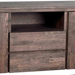 Wohnen Sideboards<Eiche Sideboard in dunkel lackiert und gebürstet - Vedraza