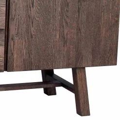 Wohnen Sideboards<Eiche Sideboard in dunkel lackiert und gebürstet - Vedraza