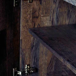 Wohnen Sideboards<Eiche Sideboard in dunkel lackiert und gebürstet - Vedraza