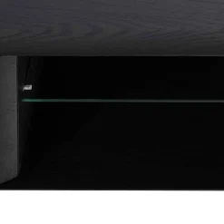 Wohnen Tv & Hifi-Möbel|Lowboards<Eiche TV Lowboard in Schwarz geölt - Janeira