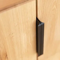 Wohnen Highboards|Vitrinen<Eichenholz Highboard Vitrine modern - Judita