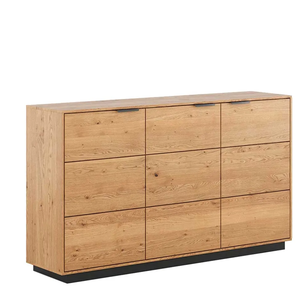 Wohnen Sideboards<Eichenholz Sideboard mit Sockelgestell - Judita