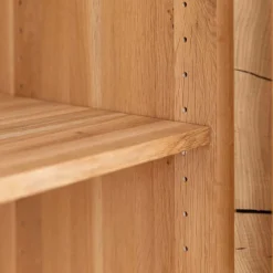 Wohnen Sideboards<Eichenholz Sideboard mit Hirnholz Applikation - Deruta