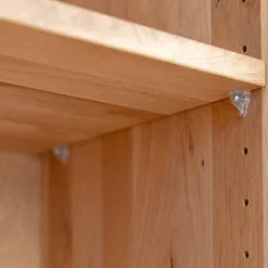Wohnen Vitrinen<Eichenholz Vitrine mit LED Beleuchtung - Judita