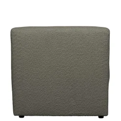 Wohnen Sofas<Einsitzer Couchmodul aus Boucle in Dunkelgrün - Racapulco