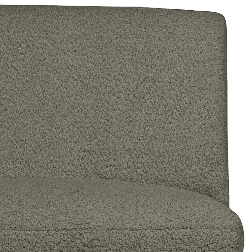 Wohnen Sofas<Einsitzer Couchmodul aus Boucle in Dunkelgrün - Racapulco