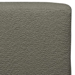 Wohnen Sofas<Einsitzer Couchmodul aus Boucle in Dunkelgrün - Racapulco