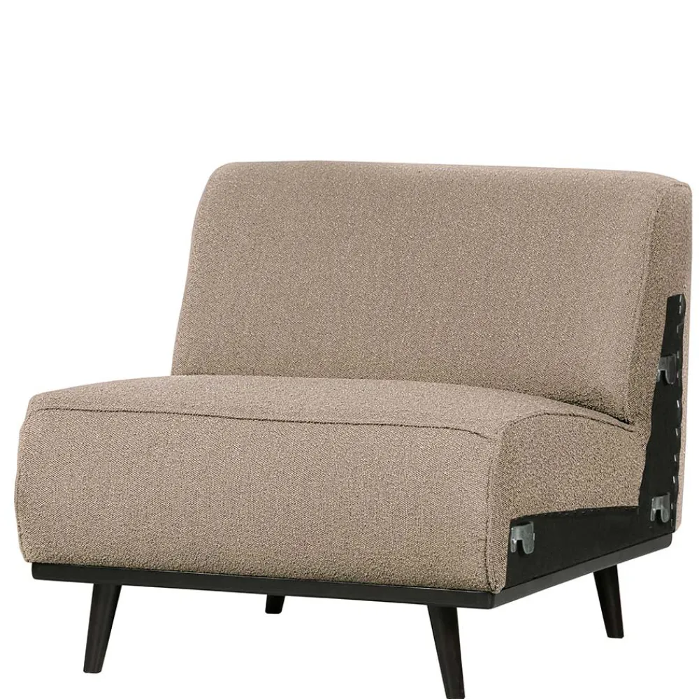 Wohnen Sofas<Einsitzer Sofa-Modul in Beige Boucle - Arnia