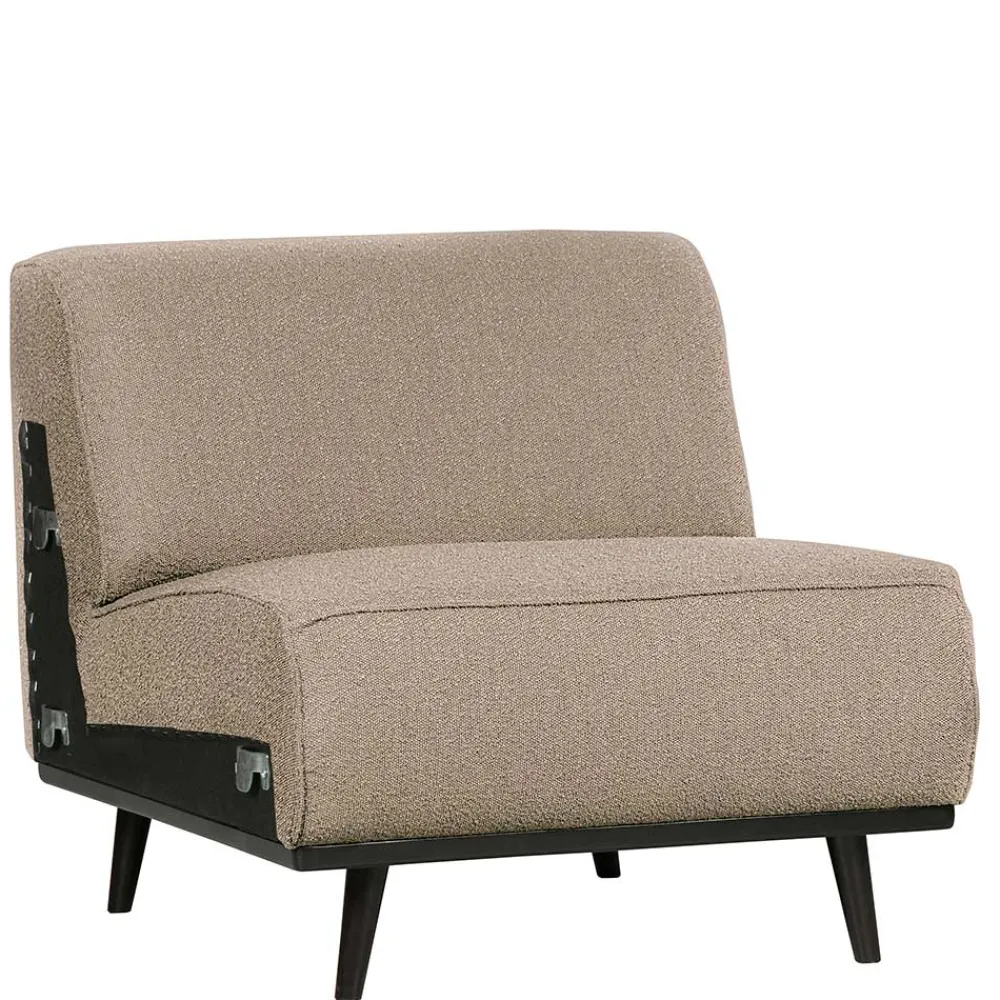 Wohnen Sofas<Einsitzer Sofa-Modul in Beige Boucle - Arnia