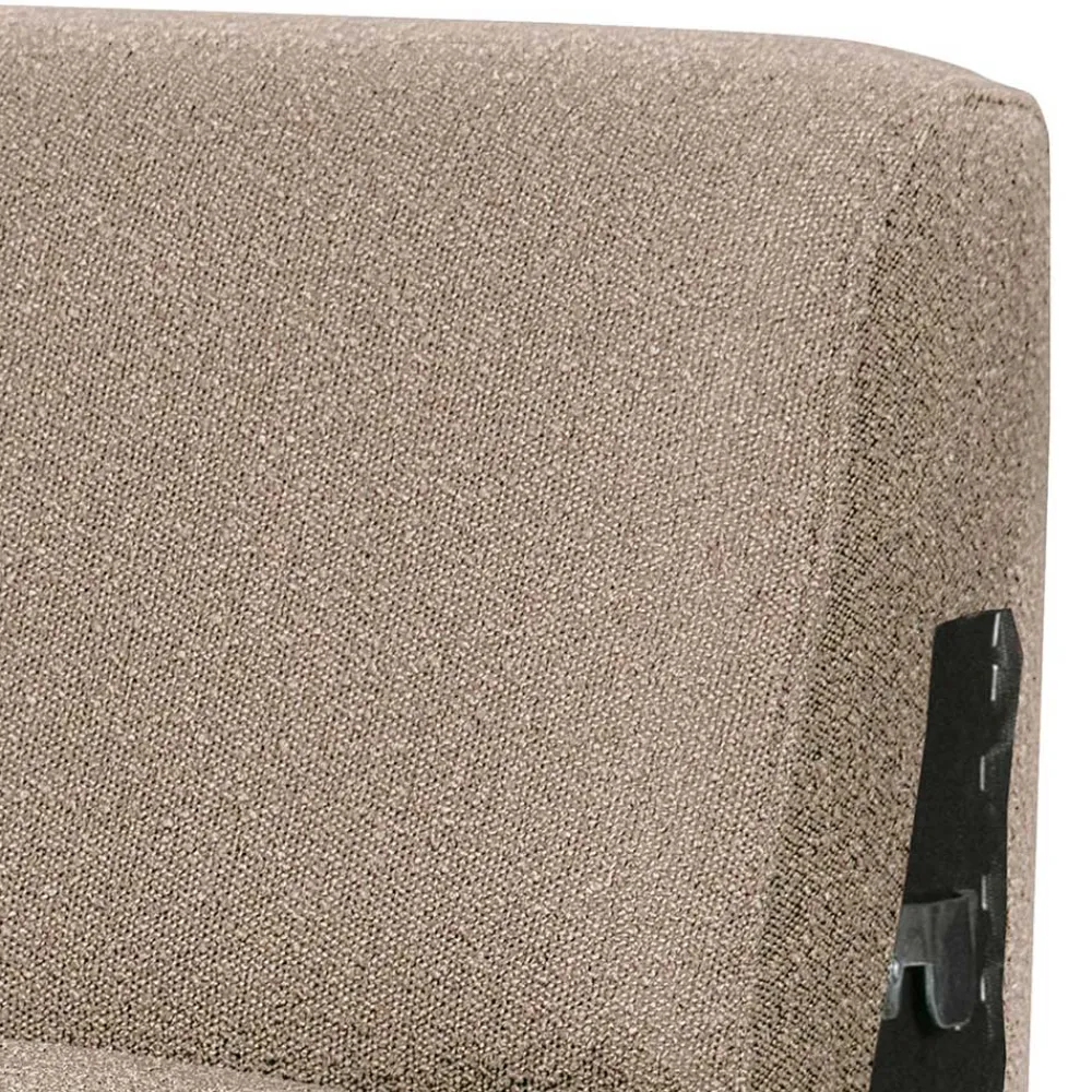 Wohnen Sofas<Einsitzer Sofa-Modul in Beige Boucle - Arnia