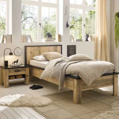 Wohnen Betten<Einzelbett in 90x200 oder 140x200 - Naiavio