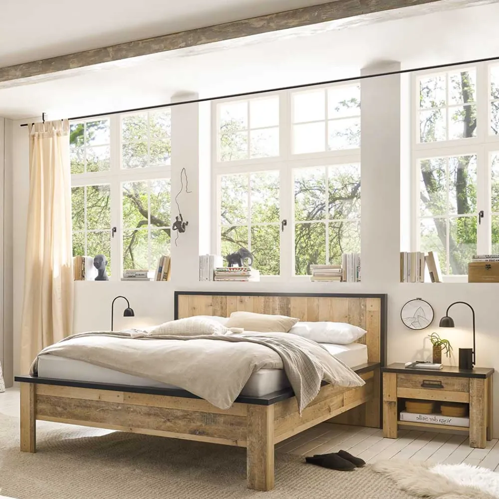 Wohnen Betten<Einzelbett in 90x200 oder 140x200 - Naiavio