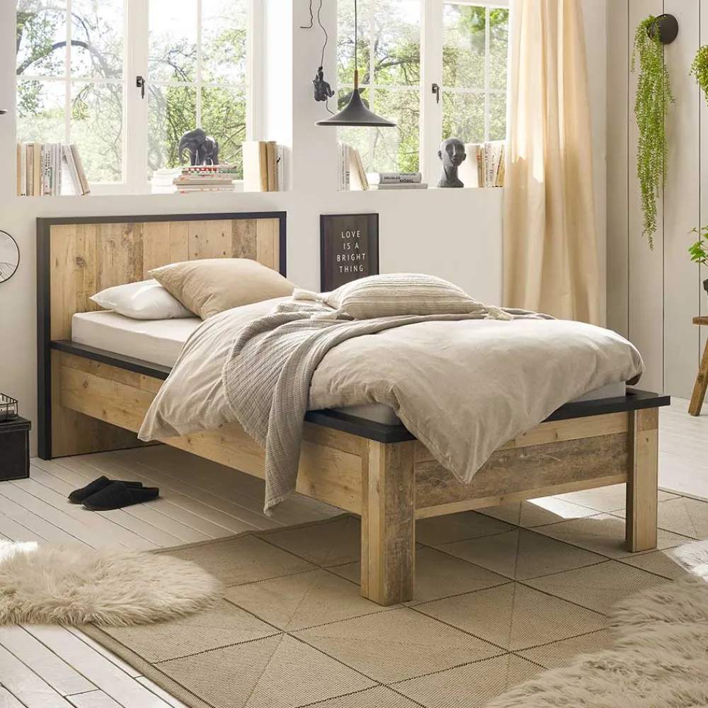 Wohnen Betten<Einzelbett in 90x200 oder 140x200 - Naiavio