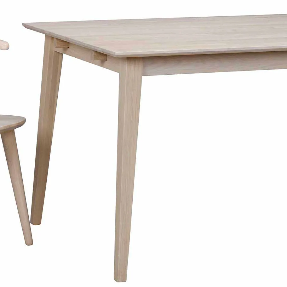 Wohnen Tische<Eleganter Esszimmer Tisch aus Massivholz - Pessoa