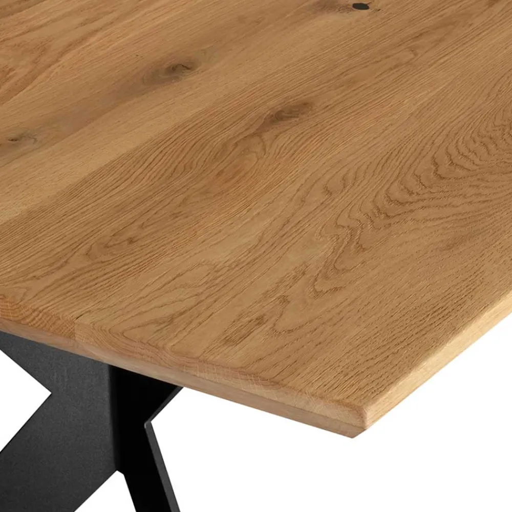 Wohnen Tische<Eleganter Esszimmertisch aus massivem Eichenholz - Licium