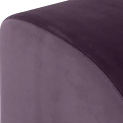 Wohnen Hocker<Eleganter Hocker in Dunkellila - Ignacio
