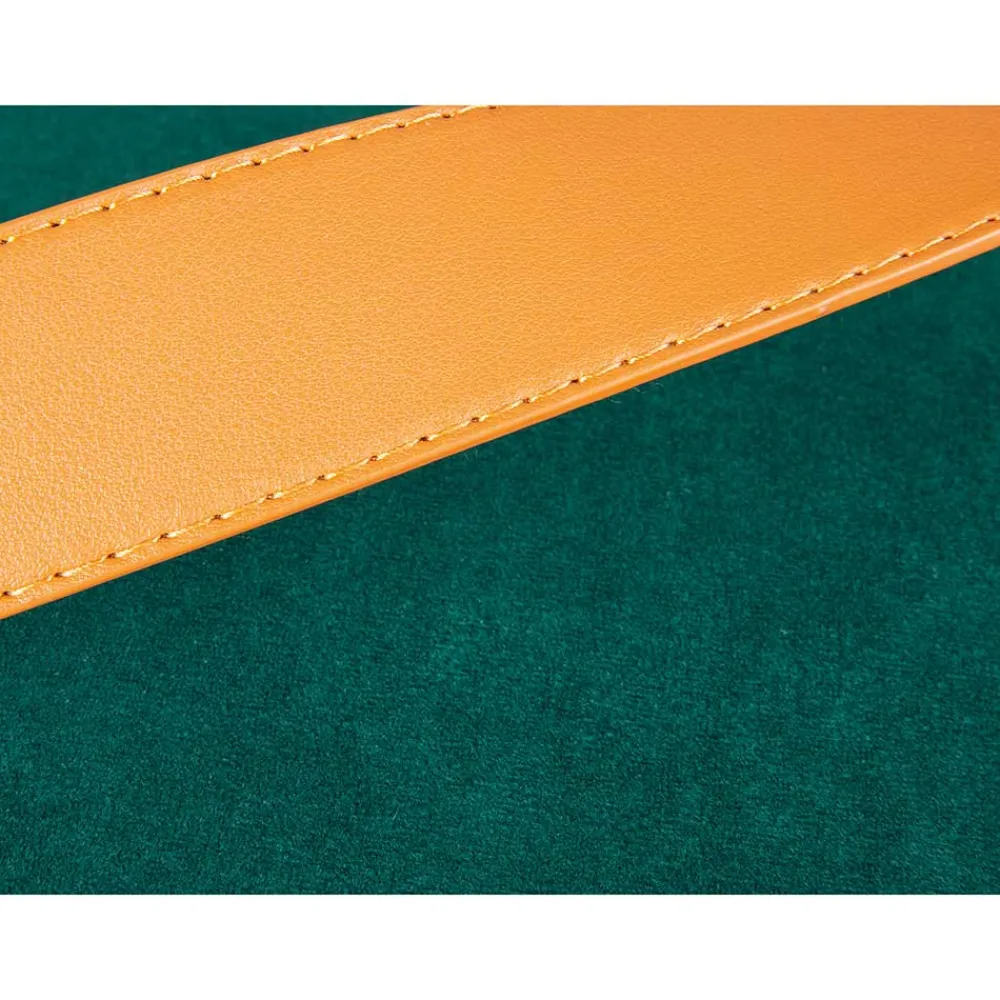 Wohnen Hocker<Eleganter Samt Polsterhocker in Grün & Braun - Campitello