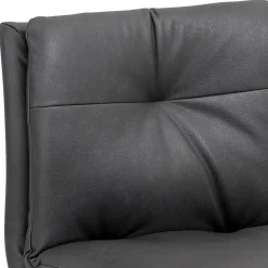 Wohnen Hocker<Eleganter Tresenstuhl in Dunkelgrau & Chrom - Fregato
