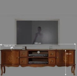 Wohnen Tv & Hifi-Möbel|Lowboards<Eleganter TV Unterschrank in italienischem Design - Venerdina