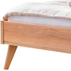 Wohnen Betten<Elegantes Holzbett aus geölter Wildeiche - Mathan