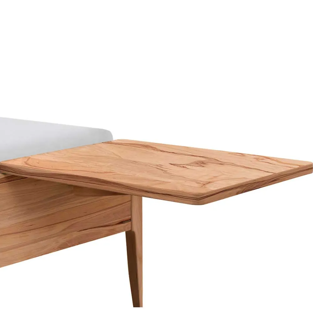 Wohnen Betten<Elegantes Holzbett aus geölter Wildeiche - Mathan