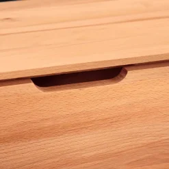 Wohnen Tv & Hifi-Möbel|Lowboards<Elegantes TV Lowboard aus Kernbuche Holz - Junola