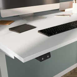 Wohnen Tische<Elektrisch höhenverstellbarer Schreibtisch in Weiß - Sparkle