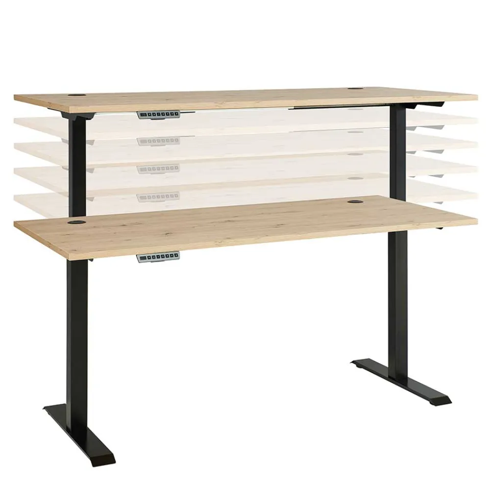 Wohnen Tische<Elektrisch verstellbarer Schreibtisch 160x77 cm - Kuetra