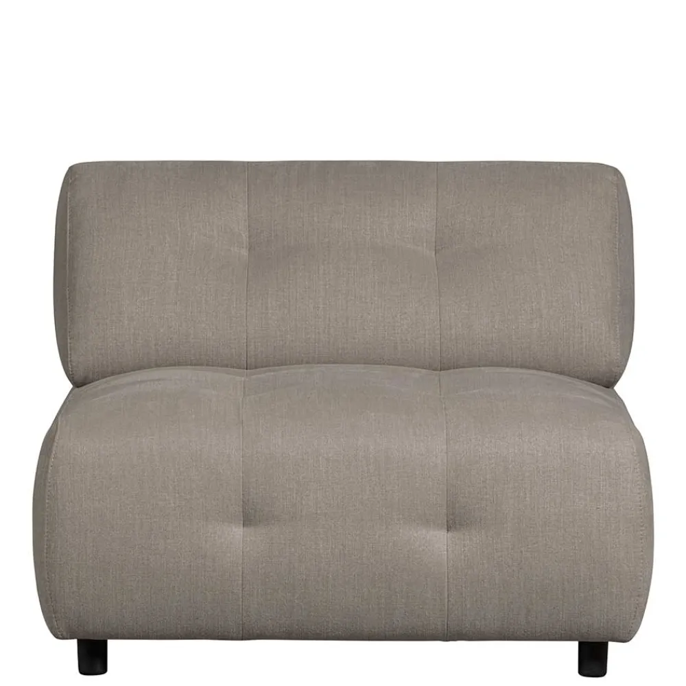 Wohnen Sofas<Elementsofa Modul in Graugrün meliert - Jasmon