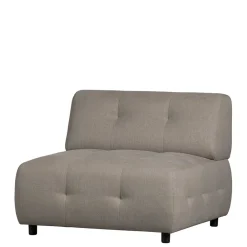Wohnen Sofas<Elementsofa Modul in Graugrün meliert - Jasmon