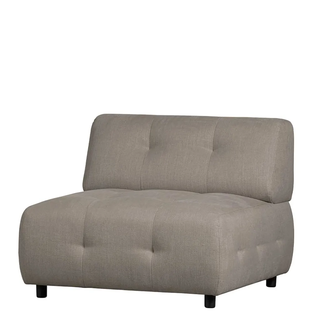 Wohnen Sofas<Elementsofa Modul in Graugrün meliert - Jasmon