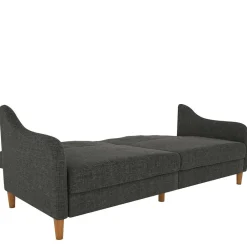 Wohnen Betten|Sofas<3er Bettsofa in Grau Stoffbezug - Tabara