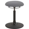 Wohnen Hocker<Ergonomischer Arbeitshocker in Grau - Asten