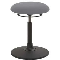 Wohnen Hocker<Ergonomischer Arbeitshocker in Grau - Asten