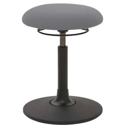 Wohnen Hocker<Ergonomischer Arbeitshocker in Grau - Asten