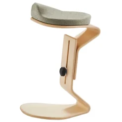 Wohnen Hocker<Ergonomischer Büro Hocker aus Schichtholz - Lesther